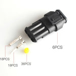 Linea terminale cavo multifunzione con connettore impermeabile per auto da 274 pezzi / scatola, Car Multi-Function Cable Terminal Line