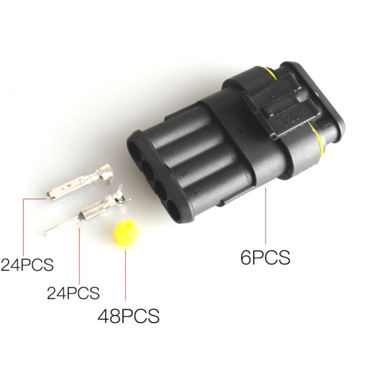 Linea terminale cavo multifunzione con connettore impermeabile per auto da 274 pezzi / scatola, Car Multi-Function Cable Terminal Line