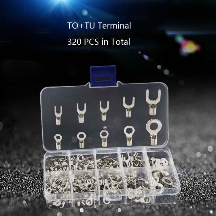 Cablaggio a forcella scoperta con terminale Ot/Ut per auto da 320 pezzi/scatola, 320 PCS / Box