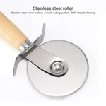 Coltello per pizza e coltello per torta in acciaio inossidabile da 10 pezzi, Pizza Cutter 2
