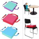 Cuscino per sedia maggiorato per bambini da 3 pezzi Cuscino per seggiolone per seggiolone rimovibile per bambini con cinturino con fibbia, Kids Increased Chair Pad