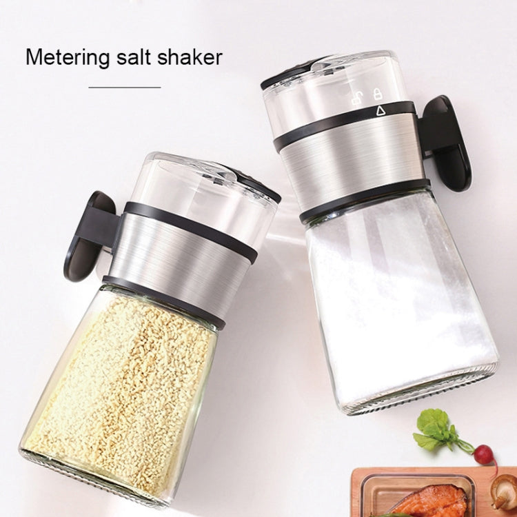 Set di serbatoi dosatori sigillati a prova di umidità per uso domestico con bottiglia per il controllo del sale a pressa, Press Type Salt Control Bottle