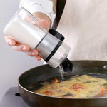 Set di serbatoi dosatori sigillati a prova di umidità per uso domestico con bottiglia per il controllo del sale a pressa, Press Type Salt Control Bottle