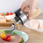 Set di serbatoi dosatori sigillati a prova di umidità per uso domestico con bottiglia per il controllo del sale a pressa, Press Type Salt Control Bottle