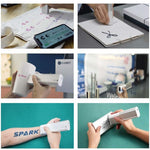 EVEBOT Mini stampante portatile con penna a getto d'inchiostro per macchinetta per tatuaggi fai da te