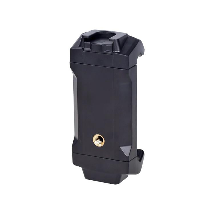 Xiletu Xj-13 Trasmissione dal vivoMorsetto per telefono con montaggio su treppiede con fori per viti da 1/4 di pollice e base per pattino freddo, Phone Clamp
