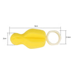5 PZ Spugna rotante a 360 gradi gialla Spazzola per capezzoli per bambini Neonati Pulizia della tettarella Spazzole per biberon Detergente per ciuccio infantile, Bottle Brushes