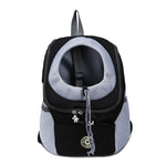 Borsa trasporto cani in nylon traspirante 41x27x7 cm