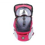 Borsa trasporto cani in nylon traspirante 41x27x7 cm