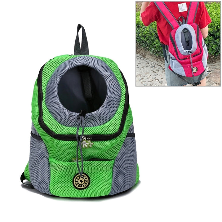 Borsa trasporto cani in nylon traspirante 41x27x7 cm