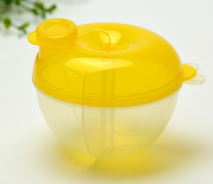 5 pezzi dispenser per latte in polvere per bambini contenitore per alimenti scatola di alimentazione per alimenti scatola di immagazzinaggio da viaggio a tenuta stagna a 3 strati per bambini bambino, Green, Pink, Yellow, Blue