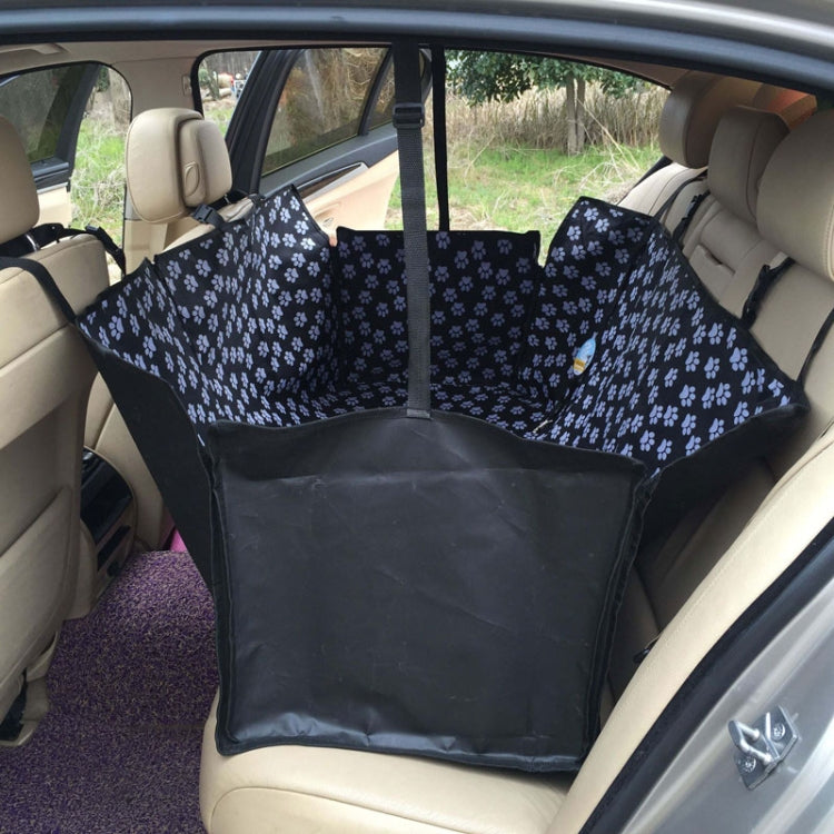 Coprisedile per auto per cani da compagnia posteriore impermeabile, protezione per amaca con cintura di sicurezza, 130x150x38cm