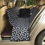 Coprisedile per auto per cani da compagnia posteriore impermeabile, protezione per amaca con cintura di sicurezza, 130x150x38cm