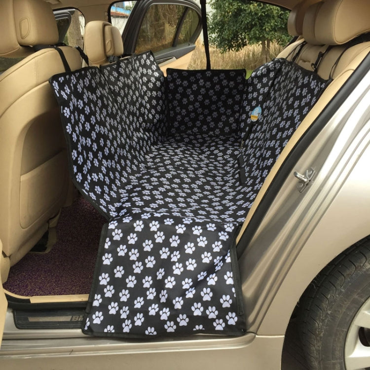Coprisedile per auto per cani da compagnia posteriore impermeabile, protezione per amaca con cintura di sicurezza, 130x150x38cm