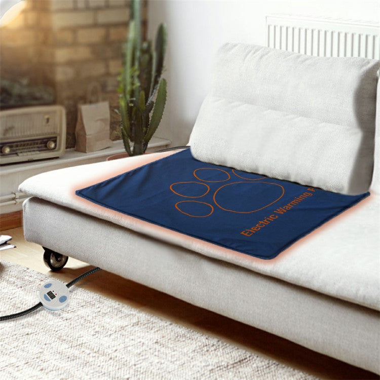 Tappetino riscaldante per animali domestici Coperta elettrica impermeabile e antigraffio, dimensioni: 60x45 cm, US Plug, JP Plug, EU Plug, UK Plug