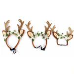 Accessori per animali domestici di Natale Forcina per cani Ornamento per gatti Fascia per capelli con corna di Natale, S, M, L