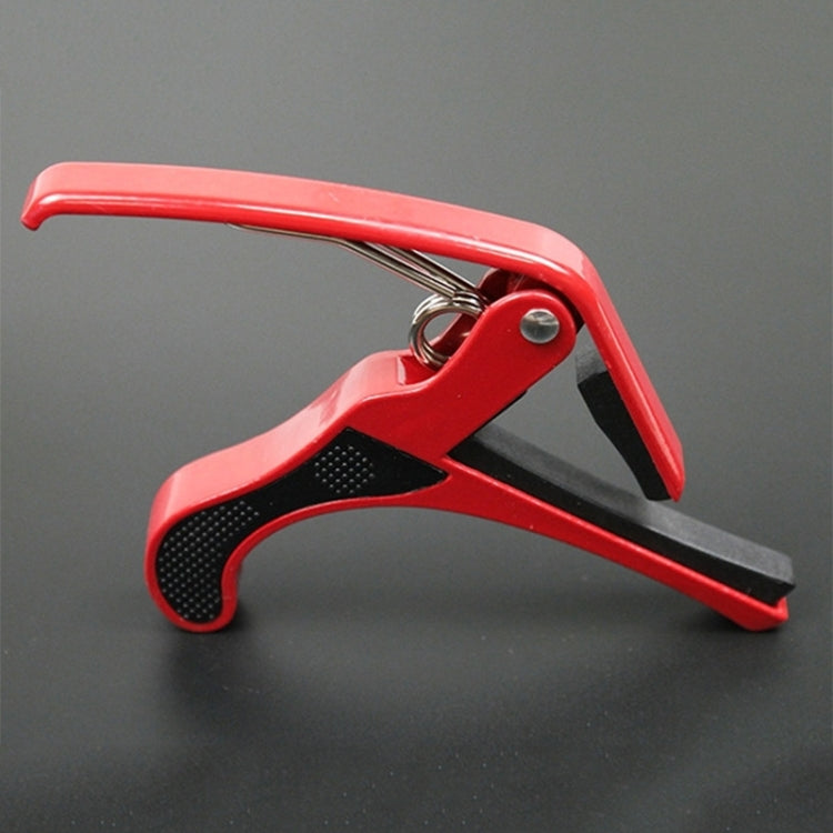 Capotasto per chitarra in plastica per accessori per strumenti musicali con morsetto per accordatura per chitarra elettrica classica acustica a 6 corde, Plastic Guitar Capo
