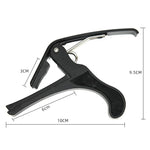 Capotasto per chitarra in plastica per accessori per strumenti musicali con morsetto per accordatura per chitarra elettrica classica acustica a 6 corde, Plastic Guitar Capo