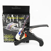 Capotasto per chitarra in plastica per accessori per strumenti musicali con morsetto per accordatura per chitarra elettrica classica acustica a 6 corde, Plastic Guitar Capo