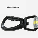 Corda da trazione elastica riflettente in nylon con corda da trazione anti-flagello per cani, Elastic Stretch Yellow, Elastic Stretch Green