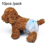 2 pacchi/20 pezzi pannolini per animali domestici per cani pantaloni fisiologici per animali domestici, consegna colore casuale, XXS, XS, S, M, L, XL