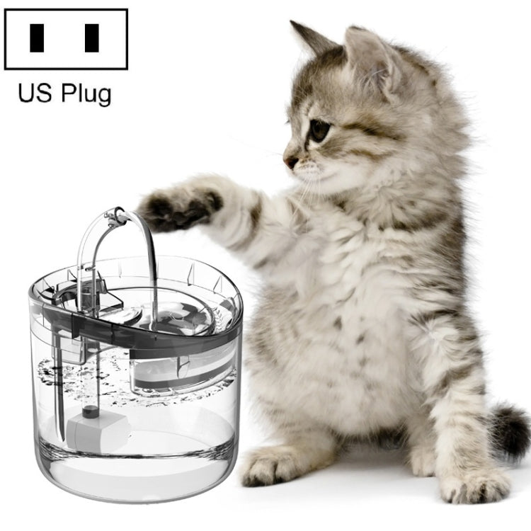 Distributore automatico di acqua elettrica a circolazione silenziosa e senza perdite, US Plug  Transparent Color, UK Plug Transparent Color, US Plug  Smart Induction Starter, EU Plug Smart Induction Starter