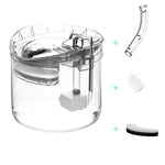 Distributore automatico di acqua elettrica a circolazione silenziosa e senza perdite, US Plug  Transparent Color, UK Plug Transparent Color, US Plug  Smart Induction Starter, EU Plug Smart Induction Starter