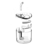 Distributore automatico di acqua elettrica a circolazione silenziosa e senza perdite, US Plug  Transparent Color, UK Plug Transparent Color, US Plug  Smart Induction Starter, EU Plug Smart Induction Starter