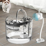 Distributore automatico di acqua elettrica a circolazione silenziosa e senza perdite, US Plug  Transparent Color, UK Plug Transparent Color, US Plug  Smart Induction Starter, EU Plug Smart Induction Starter