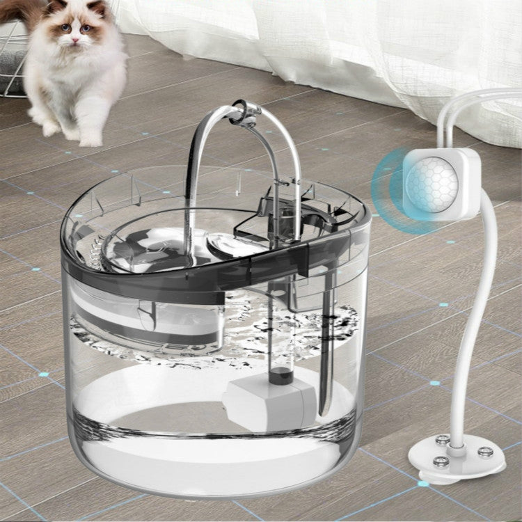 Distributore automatico di acqua elettrica a circolazione silenziosa e senza perdite, US Plug  Transparent Color, UK Plug Transparent Color, US Plug  Smart Induction Starter, EU Plug Smart Induction Starter