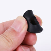 10 pezzi senza parola, cinturino per chitarra in silicone con fibbia e perno a coda