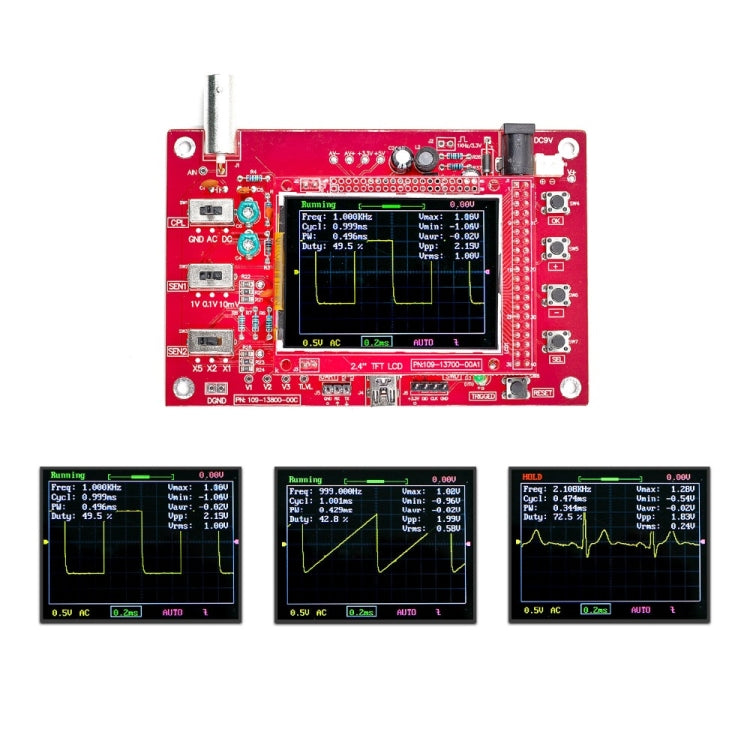 Oscilloscopio DSO138 (completamente assemblato)