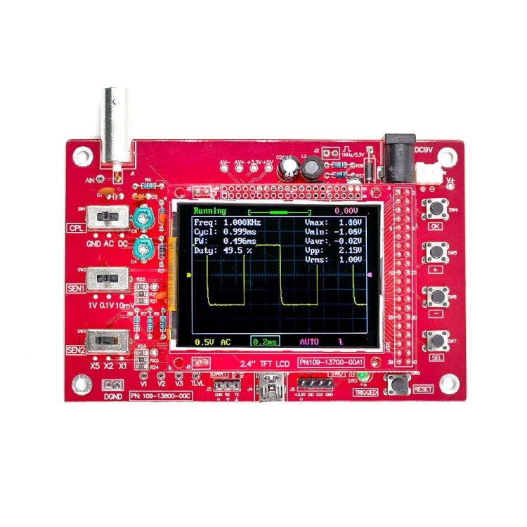 Oscilloscopio DSO138 con schermo TFT 2,4 pollici