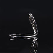 Plettro ad anello a molla in metallo per chitarra, Metal Spring Ring Pick
