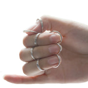 Plettro ad anello a molla in metallo per chitarra, Metal Spring Ring Pick