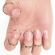 Plettro ad anello a molla in metallo per chitarra, Metal Spring Ring Pick