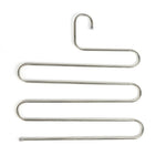 Appendiabiti multifunzionali a forma di S a 5 strati. Appendiabiti per pantaloni, S Shape Hangers