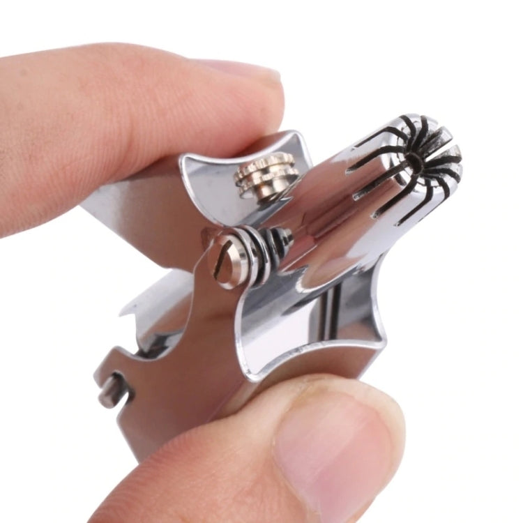 Tagliacapelli manuale per peli del naso in acciaio inox