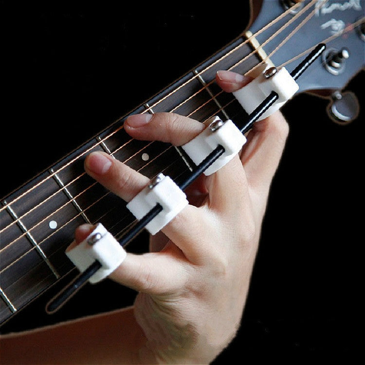 Espansore per dita a quattro dita per chitarra, ukulele, copertura per dita per esercitazione sul pianoforte, Standard Edition, Standard Bold Edition, Children Edition