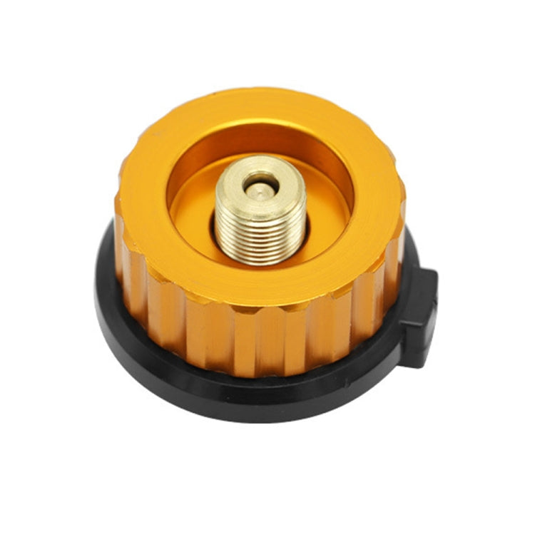 2 PCS Adattatore per bruciatore per fornello da campeggio esterno Adattatore per bombola di cartuccia di gas di tipo split Connettore convertitore per forno con spegnimento automatico