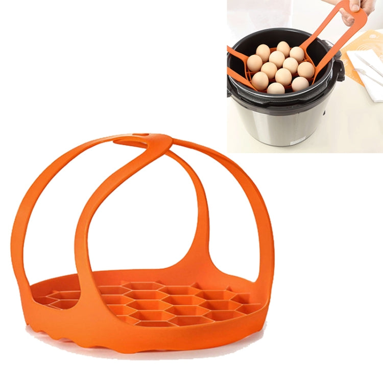 Cestello per cottura a vapore in silicone per cottura a vapore in silicone da 2 pezzi, 8 Inches, 6.5 Inches