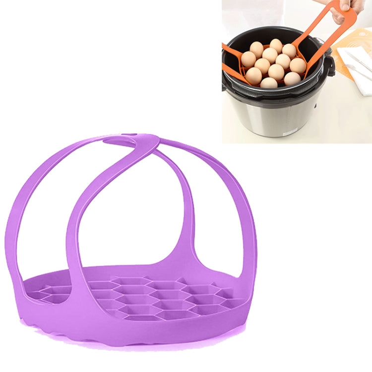 Cestello per cottura a vapore in silicone per cottura a vapore in silicone da 2 pezzi, 8 Inches, 6.5 Inches