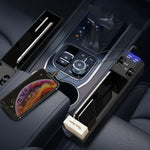 Scatola portaoggetti per seggiolino auto con caricatore USB per funivia, 2-wire, 3-wire, 2-wire + Storage Box