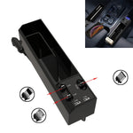 Scatola portaoggetti per seggiolino auto con caricatore USB per funivia, 2-wire, 3-wire, 2-wire + Storage Box