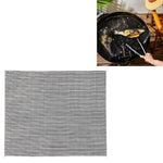 Tappetino per griglia in teflon antiaderente da 3 pezzi, 30x40 cm, 33x40 cm, 36x42 cm