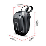 Wild Man Ts9 per scooter/bicicletta Borsa anteriore universale impermeabile in PU + guscio rigido in Eva con avviso riflettente, capacità: 2,5 l