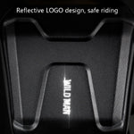 Wild Man Ts9 per scooter/bicicletta Borsa anteriore universale impermeabile in PU + guscio rigido in Eva con avviso riflettente, capacità: 2,5 l