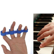 Dispositivo per l'espansione delle dita della chitarra. Dispositivo per la forza delle dita. Manicotto per le dita per esercitarsi sull'intervallo del pianoforte, Small, Medium, Large