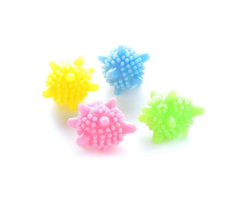 5 pezzi anti-avvolgimento forte decontaminazione palla per bucato lavatrice domestica stella marina sfera di pulizia solida, Cleaning Ball
