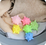 5 pezzi anti-avvolgimento forte decontaminazione palla per bucato lavatrice domestica stella marina sfera di pulizia solida, Cleaning Ball